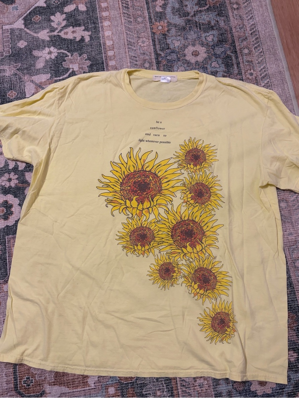 Urban Outfitters Sunflower Graphic Tee